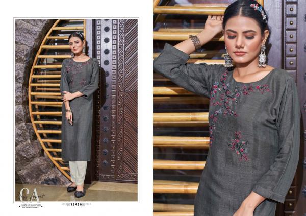 Kalaroop Veyron Fancy Wear Rayon designer Kurti Collection